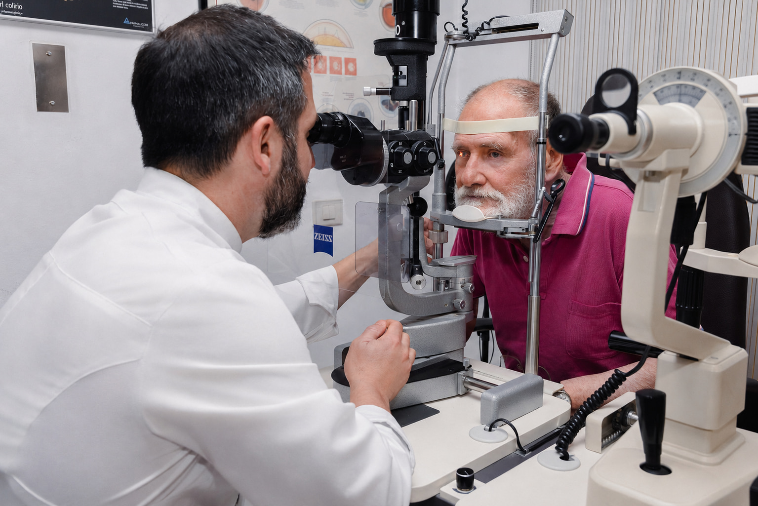 YAG laser treatment at Centro Oftalmológico del Llano