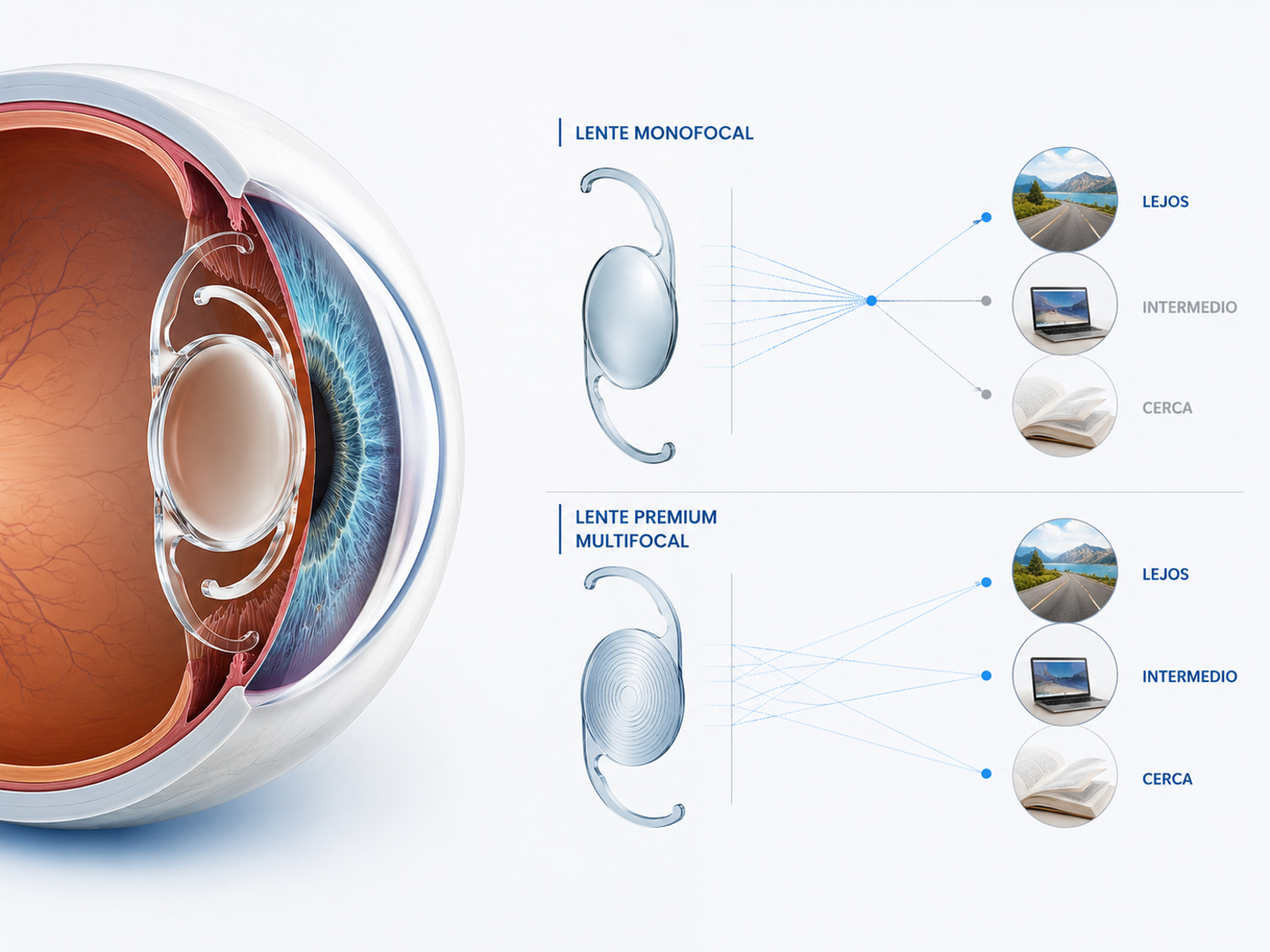 Advanced intraocular lenses used in cataract surgery